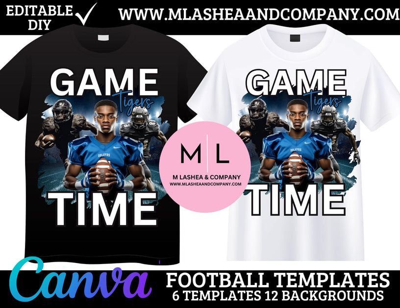 Canva Football Templates – M LaShea & Company