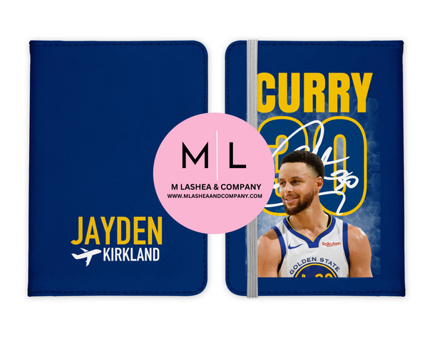 Curry Passport Cover Template (Canva)