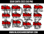 DEAR SANTA 2023 SVG-PNG Bundle