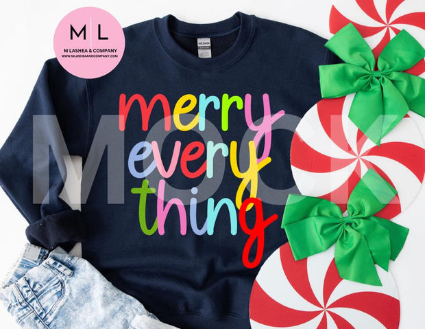 MERRY EVERYTHING SVG-PNG Bundle