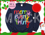 MERRY EVERYTHING SVG-PNG Bundle