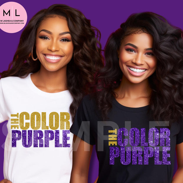 THE COLOR PURPLE PNG COMPLETE BUNDLE