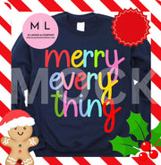 MERRY EVERYTHING SVG-PNG Bundle