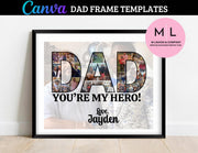 CANVA Dad Frame Templates
