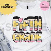 Pencil Grade School Transfers