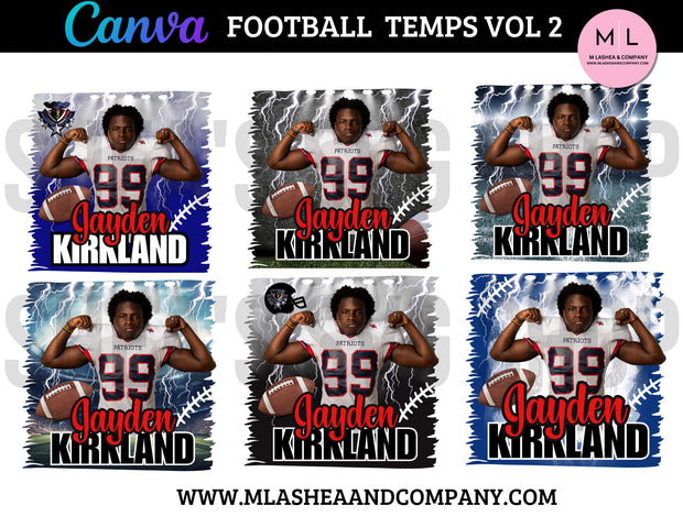 Canva Football Temps Vol 2