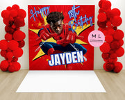 CANVA Spiderman Bday Backdrop Templates