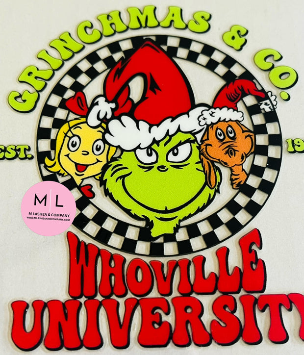 UV DECALS- Grinch Collection (Set of 3)