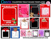 Canva Valentine Treat Board Templates