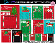 Canva Christmas Treat Board Templates