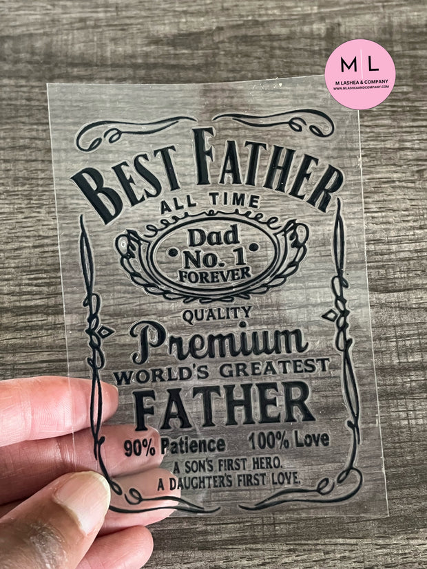 UV DECALS - Dad Collection (Set of 3)