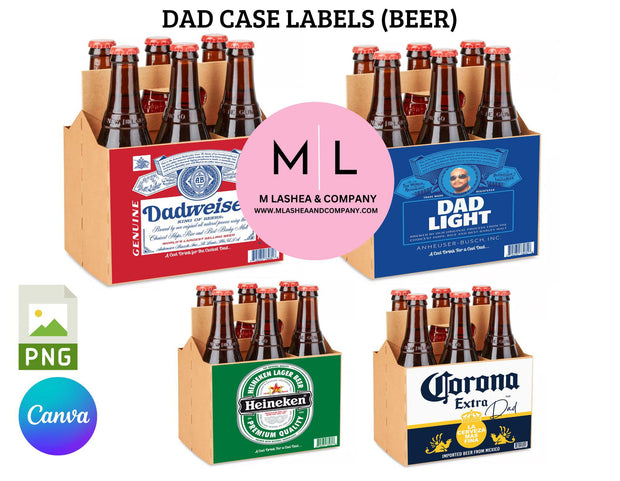 Dad Case Labels (Beer)