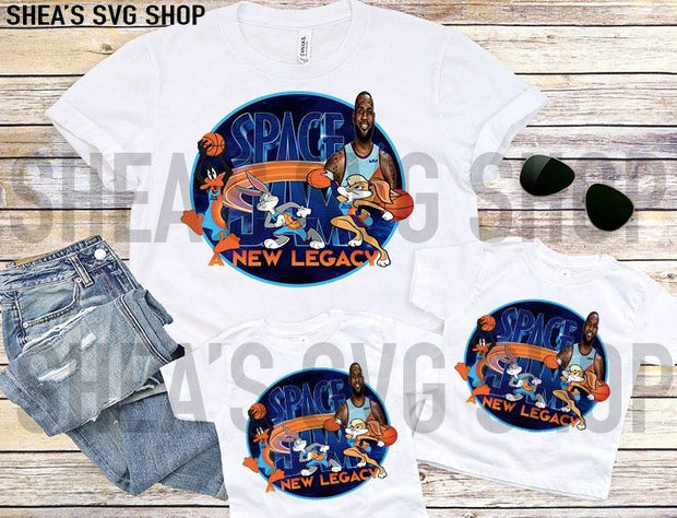 Space Jam PNG Bundle Plus Mocks