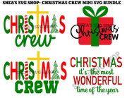 Christmas Crew Mini Bundle plus mocks shown