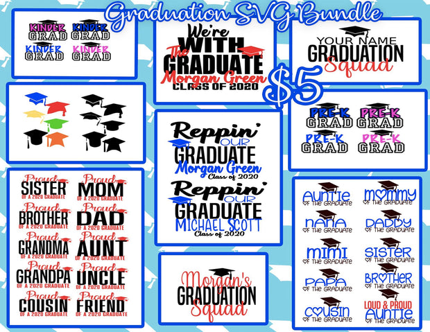 Graduation Bundle SVG