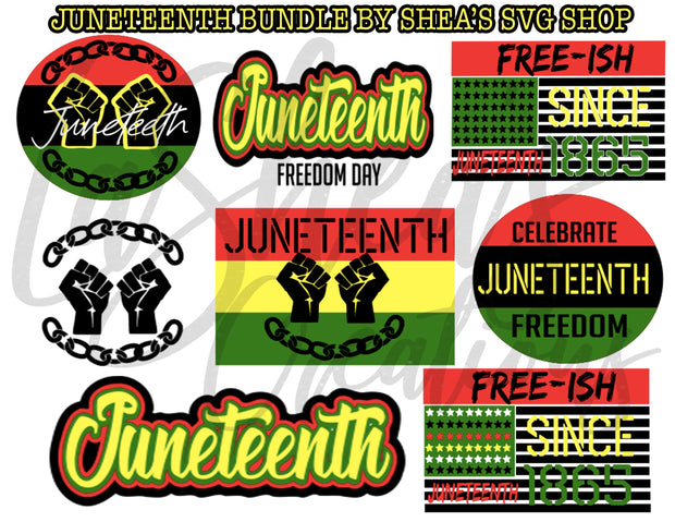 JUNETEENTH DOUBLE FILES- CIRCLE DESIGNS