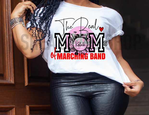 The Real Moms of Marching Band SVG + PNG