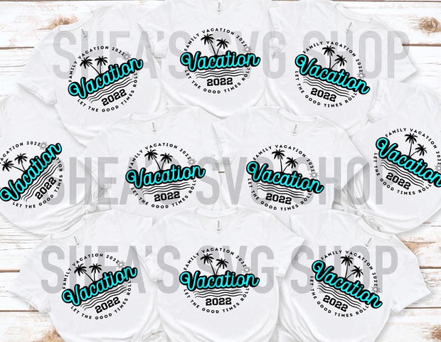 Family Vacation 22’ SVG Bundle