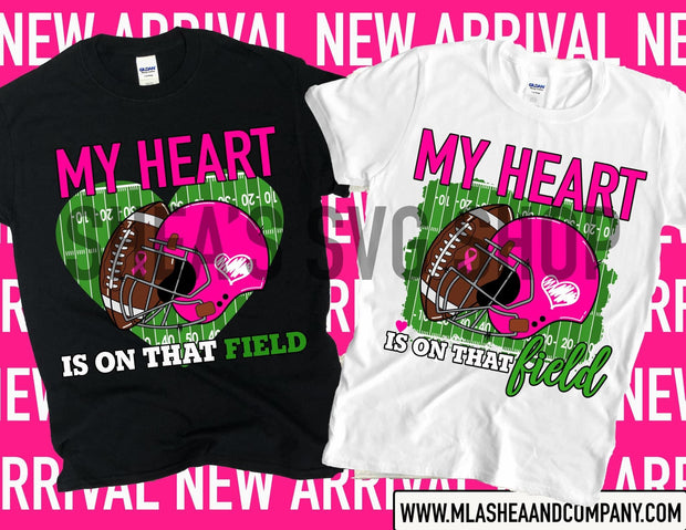 Pink Out Football and Cheer PNG Bundle