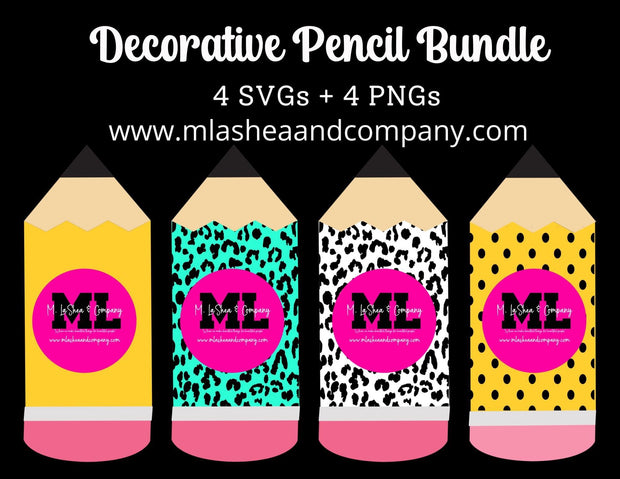 Decorative Pencil Bundle